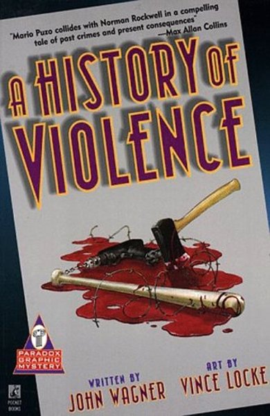 Cover of A History of Violence, the 1997 comic book by John Wagner and Vince Locke