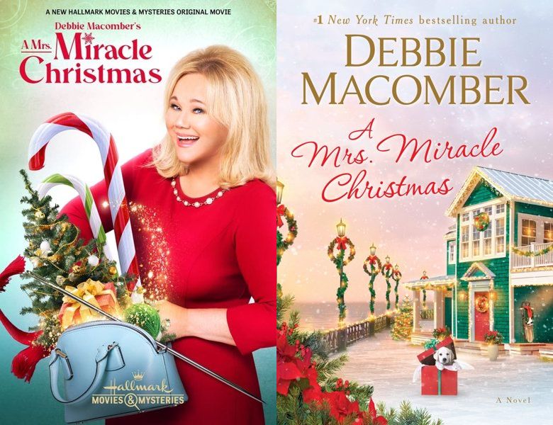 A Mrs. Miracle Christmas (2021) The movie vs the book