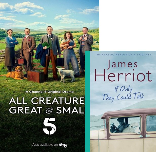 All Creatures Great and Small. The 2020 TV series compared to the 1970 book, If Only They Could Talk