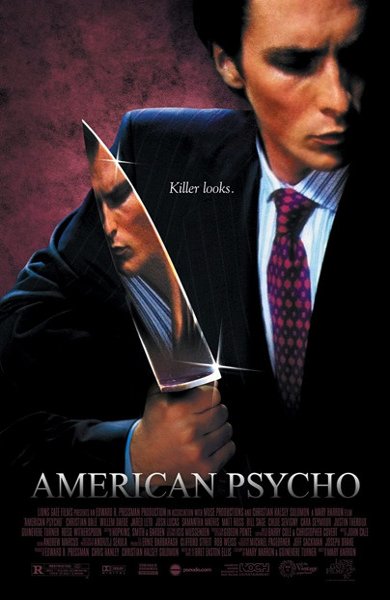 Poster of American Psycho, the 2000 movie by Mary Harron