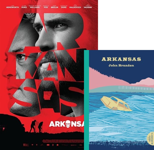 Arkansas. The 2020 movie compared to the 2008 book