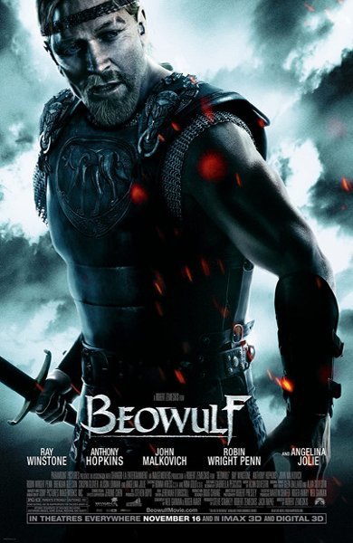 Poster of Beowulf, the 2007 movie by Robert Zemeckis