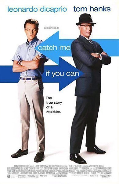 Poster of Catch Me If You Can, the 2002 movie by Steven Spielberg
