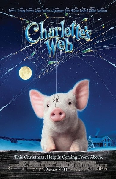 Poster of Charlotte's Web, the 2006 movie by Gary Winick
