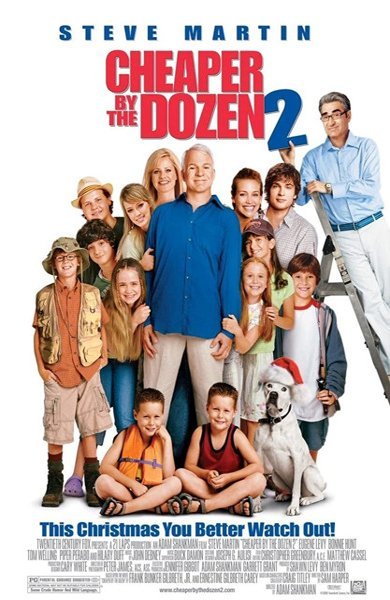 Poster of Cheaper by the Dozen 2, the 2005 movie by Adam Shankman