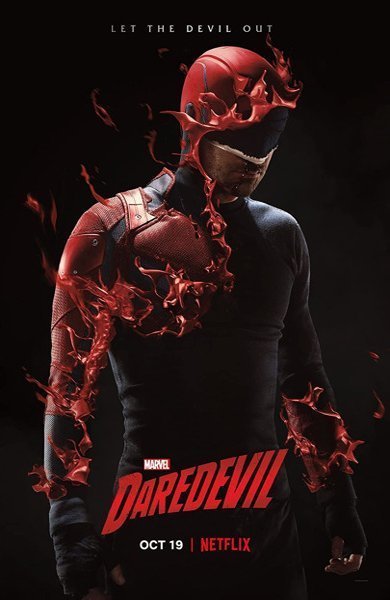 Poster of Daredevil, the 2015 TV series by Drew Goddard