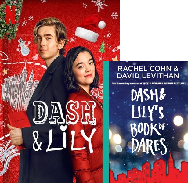 Dash & Lily. The 2020 TV series compared to the 2010 book, Dash & Lily's Book of Dares