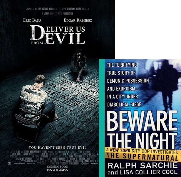 Deliver Us from Evil. The 2014 movie compared to the 2001 book, Beware the Night
