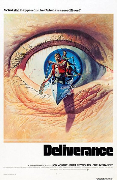 Poster of Deliverance, the 1972 movie by John Boorman