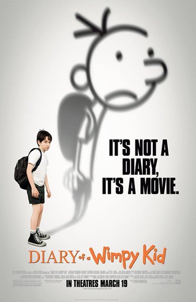 Poster of Diary of a Wimpy Kid, the 2010 movie by Thor Freudenthal