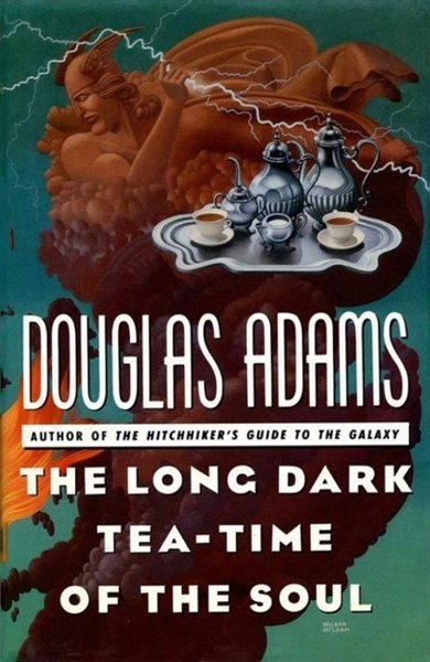 Cover of The Long Dark Tea-Time of the Soul, the 1988 book by Douglas Adams