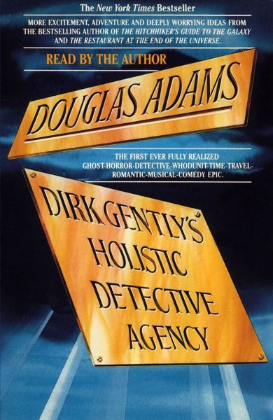 Cover of Dirk Gently's Holistic Detective Agency, the 1987 book by Douglas Adams
