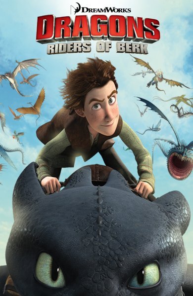 Poster of Dragons: Riders of Berk, the 2012 TV series by Anthony Bell, John Sanford and Louie del Carmen