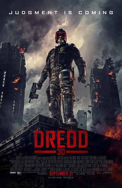 Poster of Dredd, the 2012 movie by Pete Travis