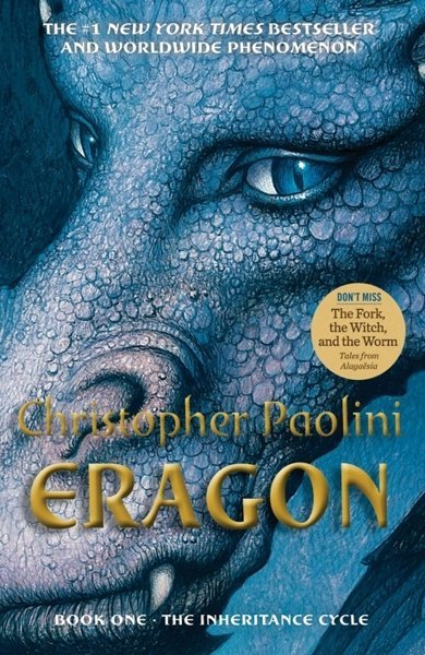 Cover of Eragon, the 2002 book by Christopher Paolini