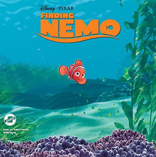 Audiobook cover of Finding Nemo: The Junior Novelization, the 2003 book by Gail Herman.
