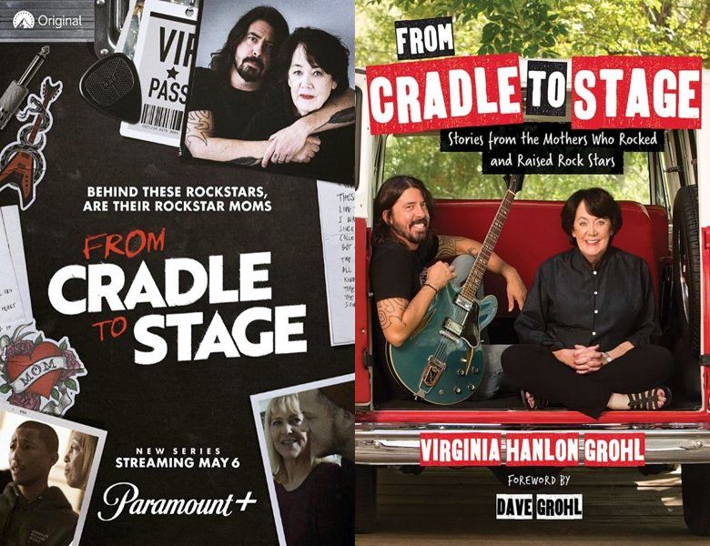 From Cradle to Stage. Poster of the 2021 TV series and cover of the 2017 book