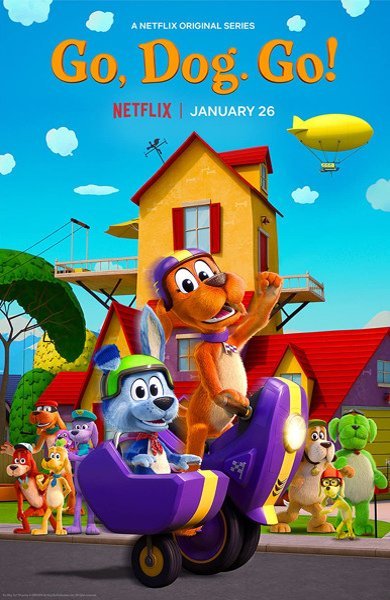 Poster of Go, Dog, Go, the 2021 TV series by Kiran Sangherra