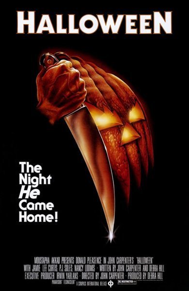 Poster of Halloween, the 1978 movie by John Carpenter