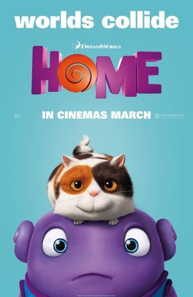 Poster of Home, the 2015 movie by Tim Johnson