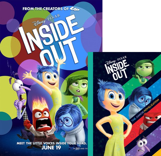 Inside Out. The 2015 movie compared to the movie novelization