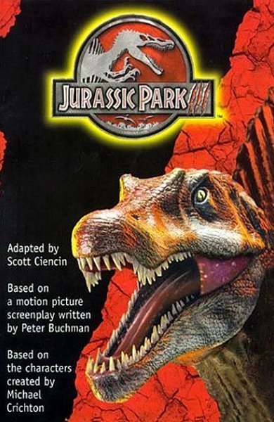 Cover of Jurassic Park III: Junior Novelization, the 2001 book by Scott Ciencin
