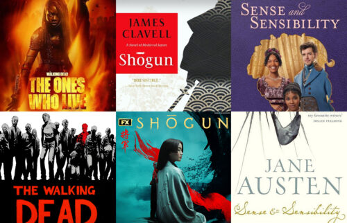 February 23: What to watch in Theaters or Streaming and its related readings. Posters composition.