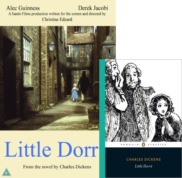 Little Dorrit. The 1987 movie compared to the 1855 book