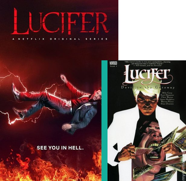 Lucifer. The 2016 TV series compared to the 1989 comic book, Lucifer: Devil in the Gateway