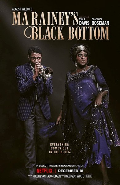 Poster of Ma Rainey's Black Bottom, the 2020 movie by George C. Wolfe