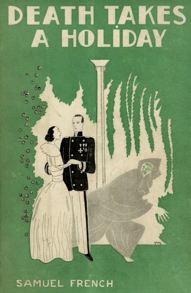 Cover of Death Takes a Holiday, the 1957 book by Alberto Casella