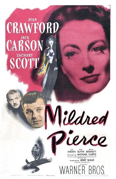 Poster of Mildred Pierce, the 1945 movie by Michael Curtiz