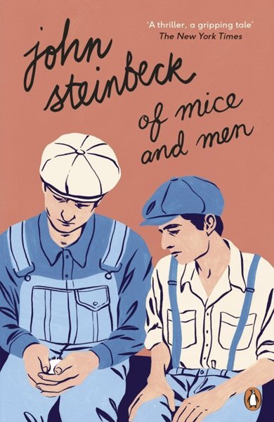 Cover of Of Mice and Men, the 1937 book by John Steinbeck