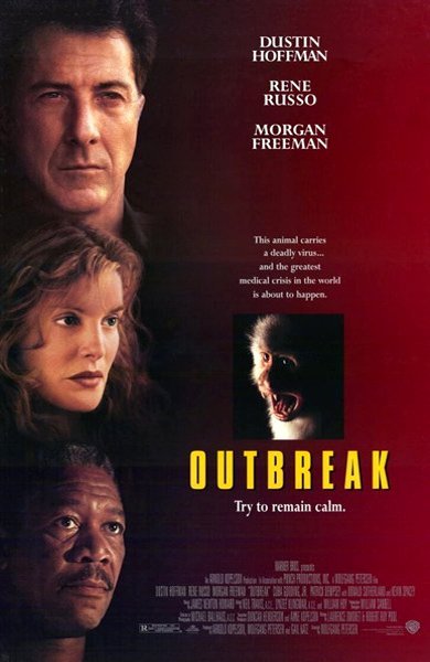Poster of Outbreak, the 1995 movie by Wolfgang Petersen