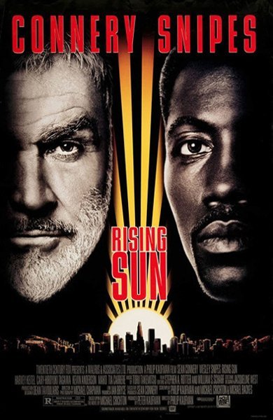 Poster of Rising Sun, the 1993 movie by Philip Kaufman