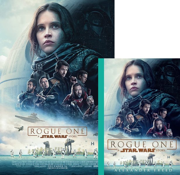 Rogue One: A Star Wars Story. The 2016 movie compared to the movie novelization