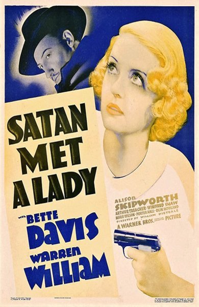 Poster of Satan Met a Lady, the 1936 movie by William Dieterle