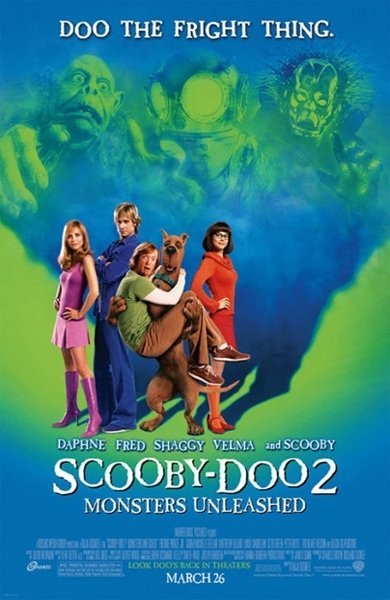 Poster of Scooby-Doo 2: Monsters Unleashed, the 2004 movie by Raja Gosnell