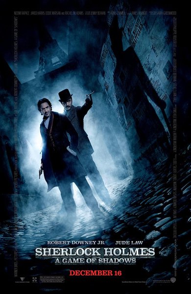Poster of Sherlock Holmes: A Game of Shadows, the 2011 movie by Guy Ritchie