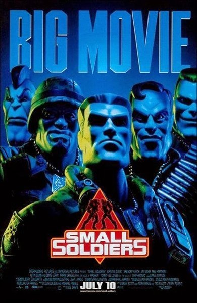 Poster of Small Soldiers, the 1998 movie by Joe Dante