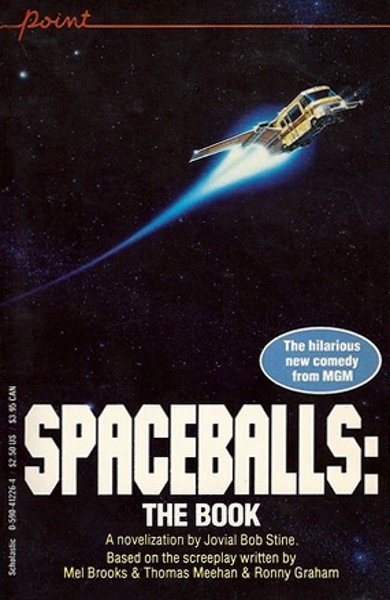 Cover of Spaceballs: The Book, the 1987 book by R.L. Stine