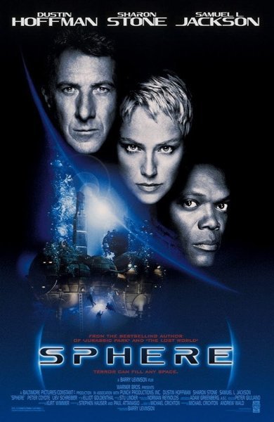 Poster of Sphere, the 1998 movie by Barry Levinson