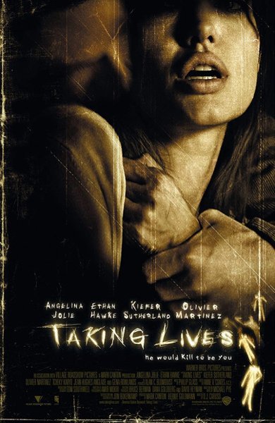 Poster of Taking Lives, the 2004 movie by D.J. Caruso