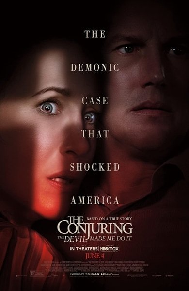 Poster of The Conjuring: The Devil Made Me Do It, the 2021 movie by Michael Chaves