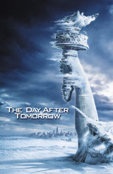 Poster of The Day After Tomorrow, the 2004 movie by Roland Emmerich