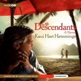 Audiobook cover of The Descendants, the 2007 book by Kaui Hart Hemmings.