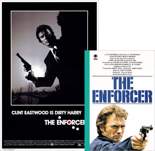 The Enforcer. The 1976 movie compared to the movie novelization