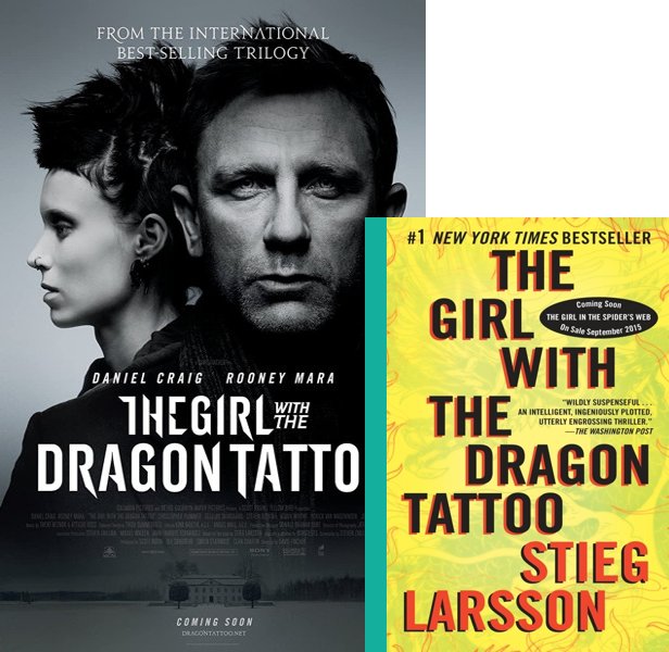 The Girl with the Dragon Tattoo. The 2011 movie compared to the 2005 book