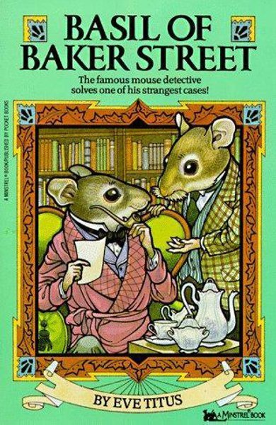 Cover of Basil of Baker Street, the 1958 book by Eve Titus and Paul Galdone