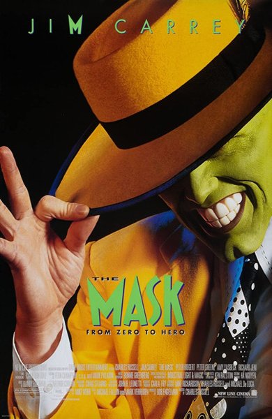 Poster of The Mask, the 1994 movie by Chuck Russell